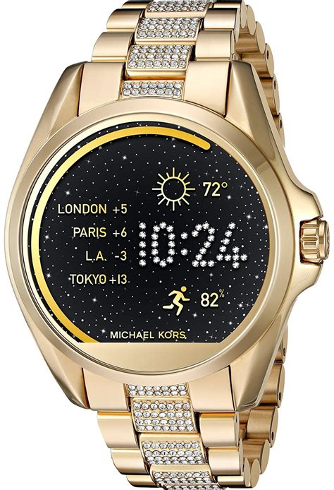 michael kors touch screen watch gold|michael kors watches smart.